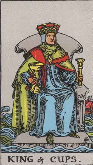 King of Cups: Meaning In Love Tarot Card Reading