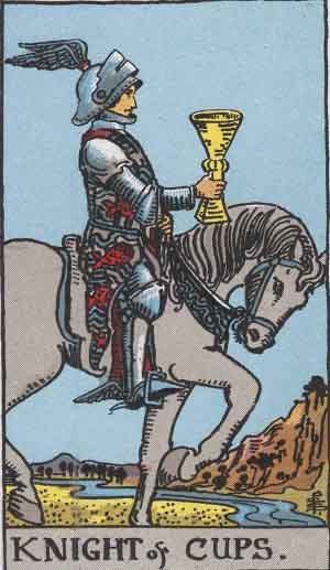 Knight of Cups: Meaning In Love Tarot Card Reading