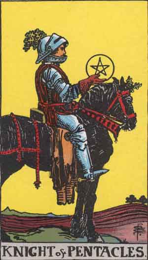 KNIGHT OF PENTACLES