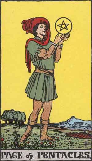 Page of Pentacles: Meaning In Love Tarot Card Reading
