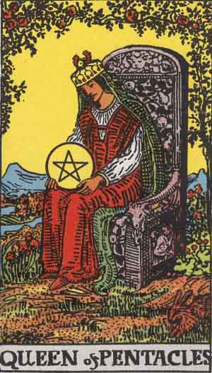 Queen of Pentacles: Meaning In Love Tarot Card Reading