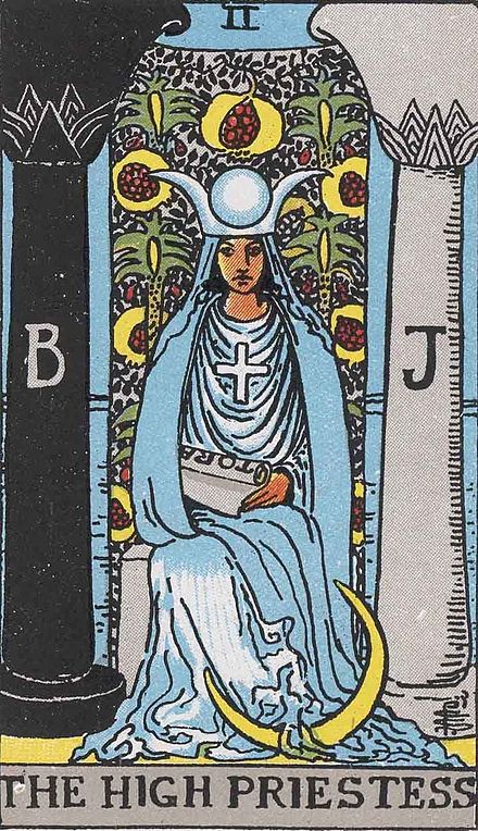 The High Priestess – Tarot Card Meaning - Major Arcana Card Number 2 (II)