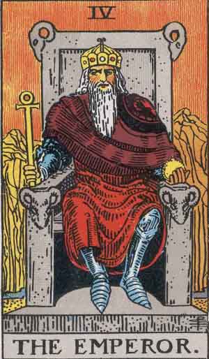 The Emperor – Tarot Card Meaning - Major Arcana Card Number 4 (IV)