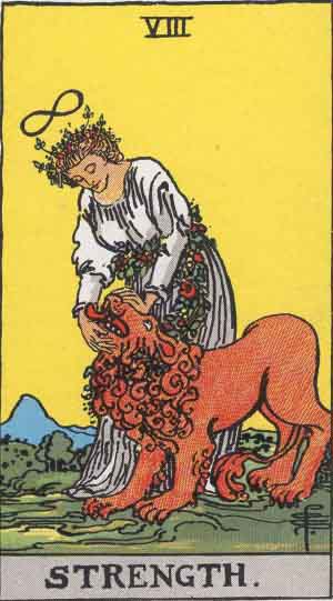 Strength: Meaning In Love Tarot Card Reading