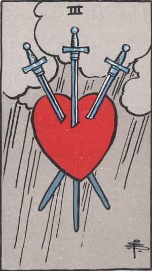 THREE OF SWORDS