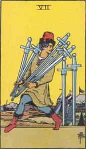 SEVEN OF SWORDS