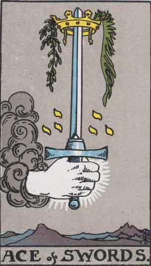 Ace of Swords: Meaning In Love Tarot Card Reading