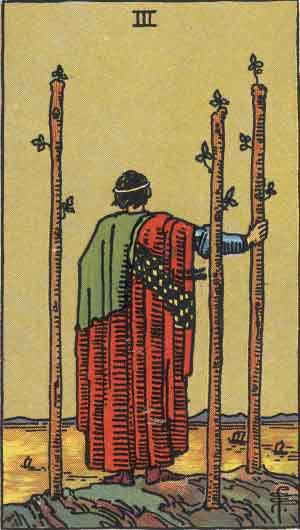 Three of Wands: Meaning In Love Tarot Card Reading