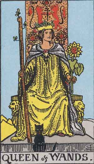 Queen of Wands: Meaning In Love Tarot Card Reading