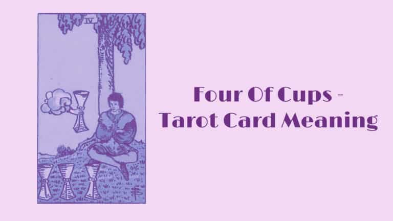 four of cups divination four of cups divination