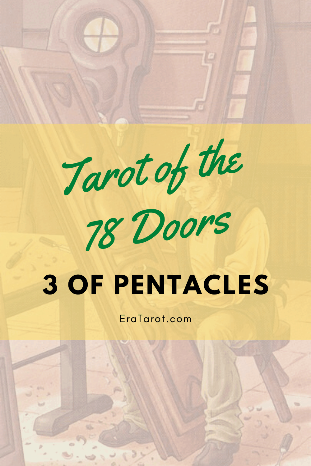 78 Doors Tarot: Pentacles - Three of Pentacles