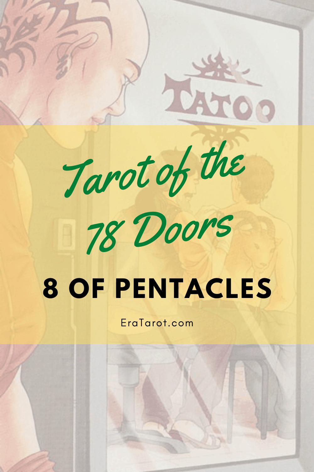 78 Doors Tarot: Pentacles - Eight of Pentacles