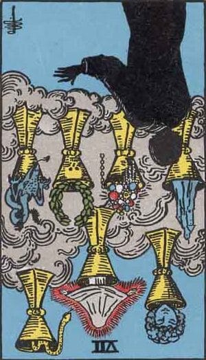 Seven of Cups Reversed Meaning