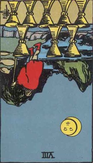 Eight of Cups Reversed Meaning