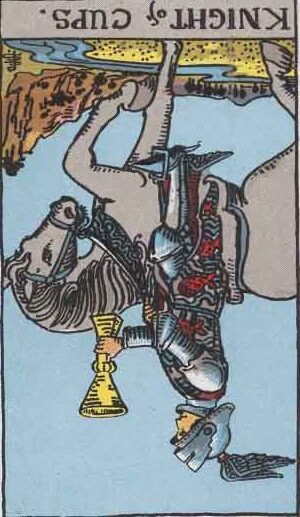 Knight of Cups Reversed Meaning
