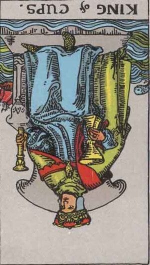 King of Cups Reversed Meaning