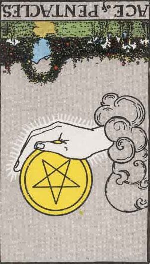 Ace of Pentacles Reversed Meaning