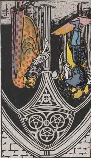 Three of Pentacles Reversed Meaning