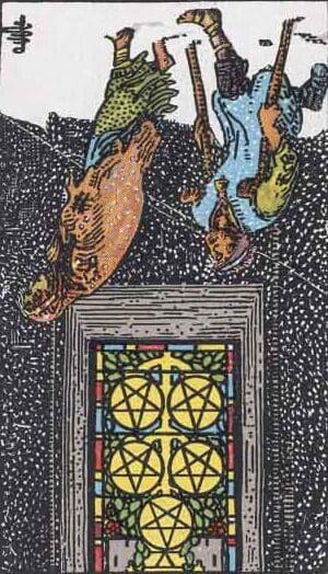 Five of Pentacles Reversed Meaning