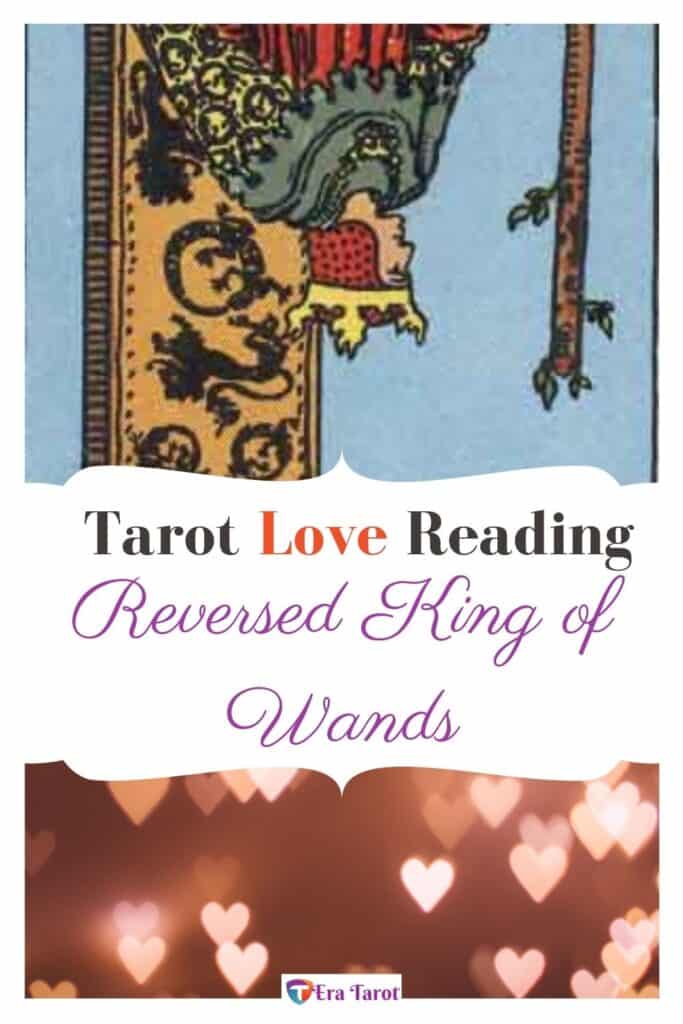 What does the Knight of Wands mean in a love reading?