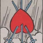 Three of Swords Reversed Meaning