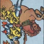 Knight of Wands (Reversed): love, money, profession, health, spirituality