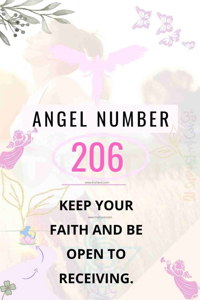 Angel Number 206 meaning, twin flame, love, breakup, reunion, finance, work
