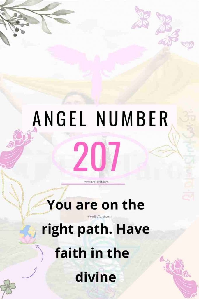 Angel Number 207 meaning, twin flame, love, breakup, reunion, finance, work