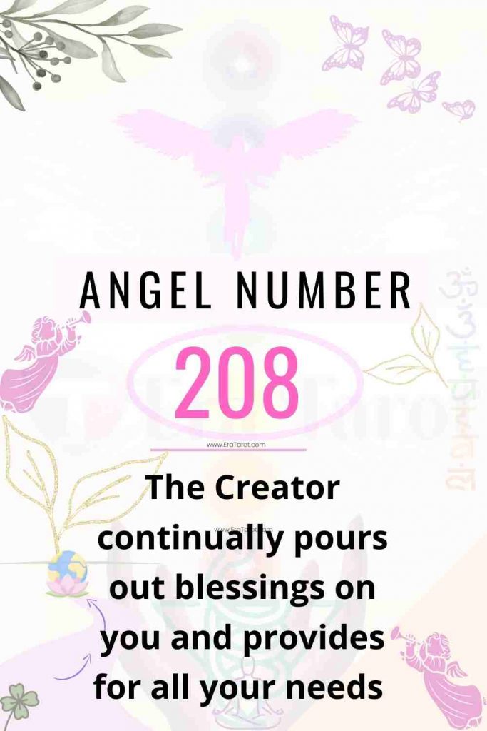 Angel Number 208 meaning, twin flame, love, breakup, reunion, finance, work