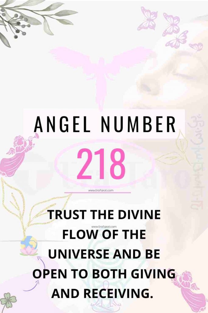 Angel Number 218 meaning, twin flame, love, breakup, reunion, finance, work