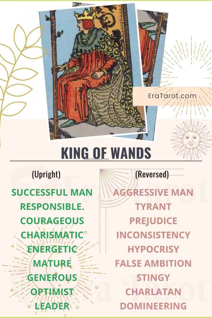 King of Wands: Meaning, Reversed , Yes and No, Love Life
