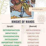 Knight of Wands: Meaning, Reversed , Yes and No, Love Life