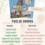 Page of Swords: Meaning, Reversed , Yes and No, Love Life