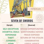 Seven of Swords: Meaning, Reversed , Yes and No, Love Life