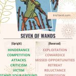 Seven of Wands: Meaning, Reversed , Yes and No, Love Life