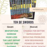 Ten of Swords: Meaning, Reversed , Yes and No, Love Life