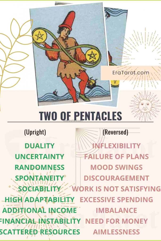 Two of Pentacles: Meaning, Reversed , Yes and No, Love Life