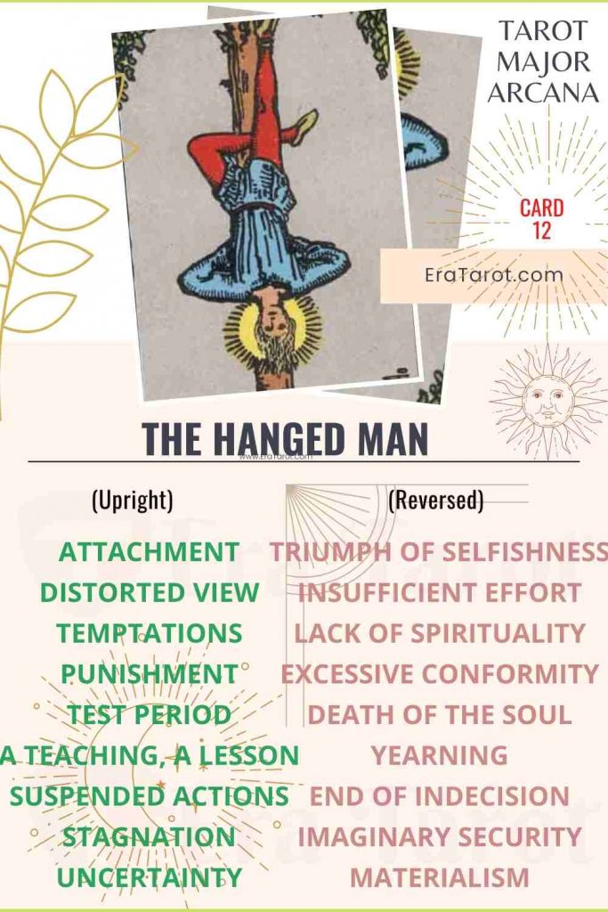 The Hanged Man: Meaning, Reversed , Yes and No, Love Life