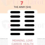 i ching hexagram 7 - The Army (shi): meaning, love, career, health, advice
