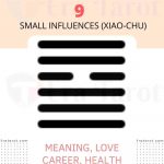 i ching hexagram 9 - Small Influences (xiao-chu): meaning, love, career, health, advice
