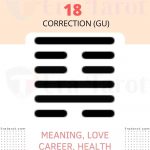i ching hexagram 18 - Correction (gu): meaning, love, career, health, advice