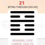 i ching hexagram 21 - Biting Through (shi-ho): meaning, love, career, health, advice