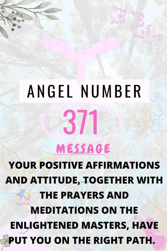 Angel Number 371: meaning, twin flame, love, breakup, reunion, finance