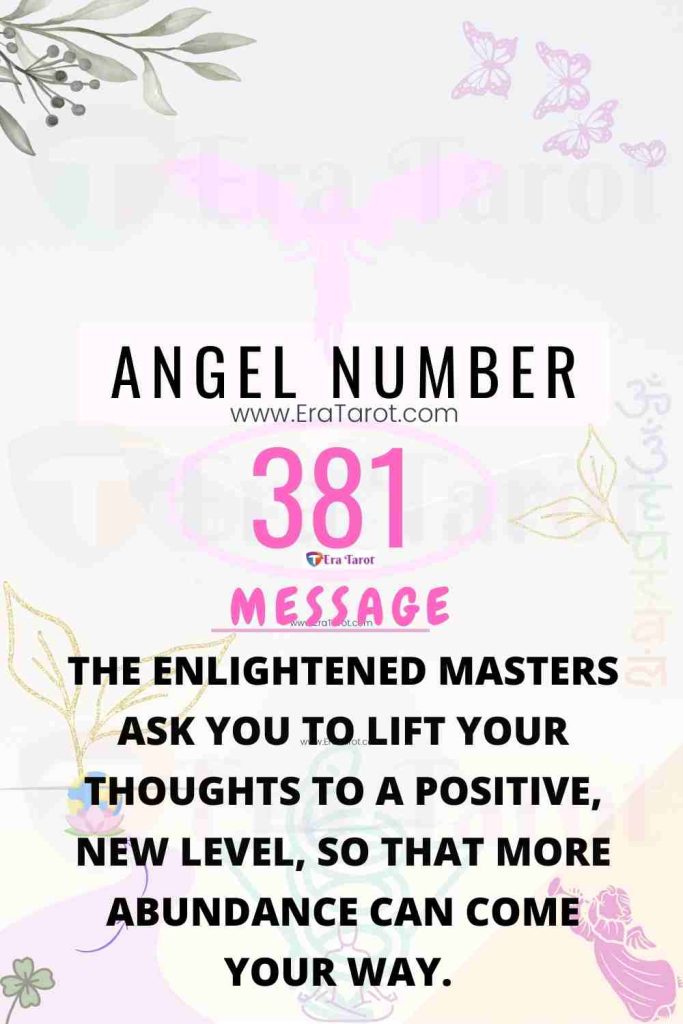 Angel Number 381: meaning, twin flame, love, breakup, reunion, finance
