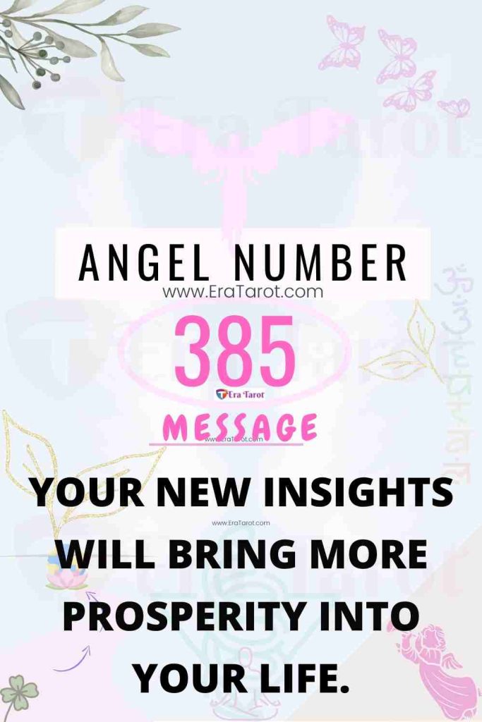 Angel Number 385: meaning, twin flame, love, breakup, reunion, finance