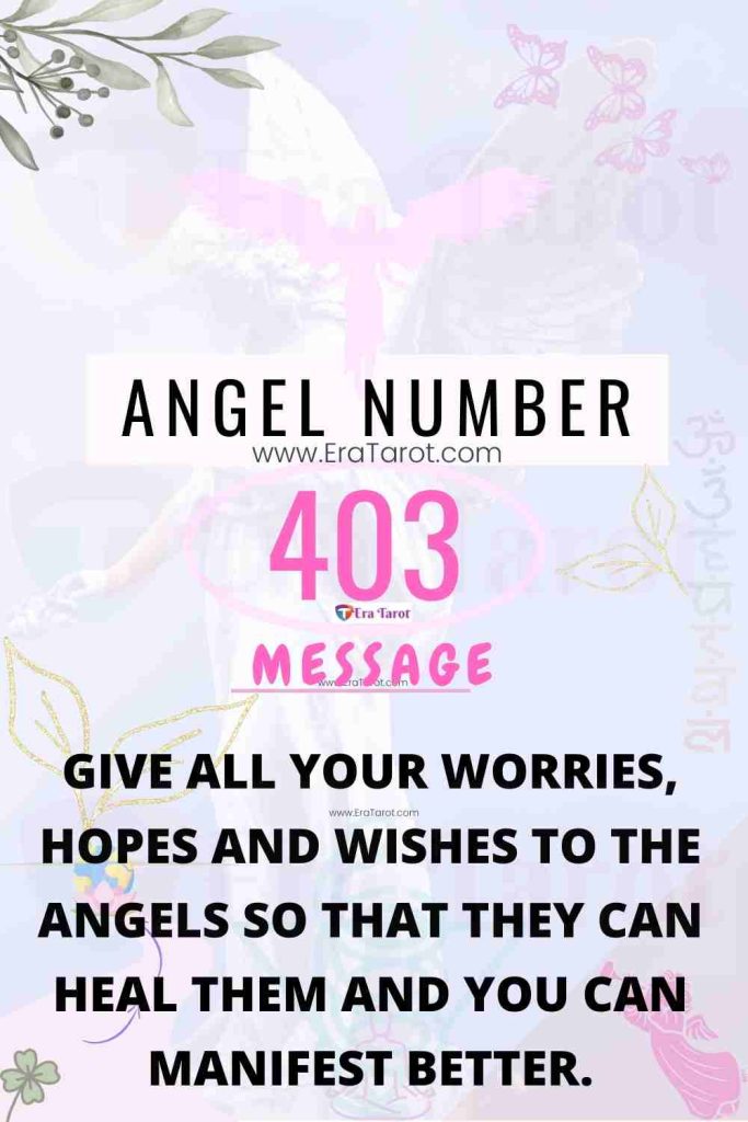 Angel Number 403: meaning, twin flame, love, breakup, reunion, finance