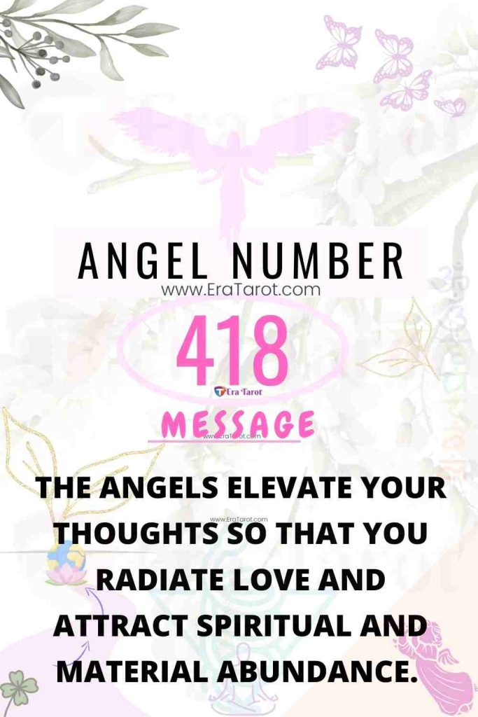 Angel Number 418: meaning, twin flame, love, breakup, reunion, finance